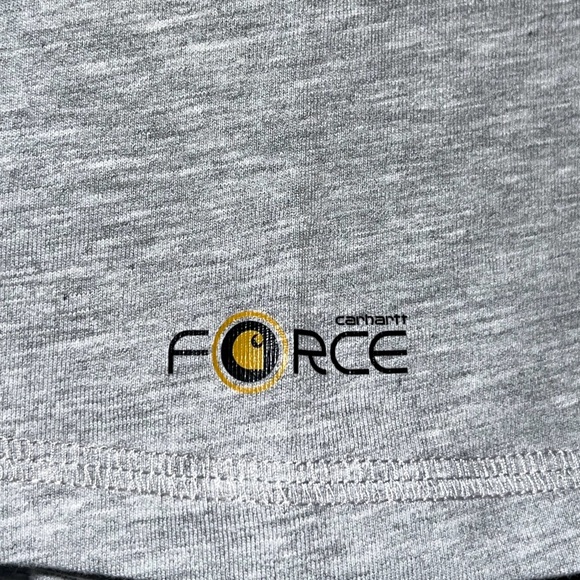 Carhartt Pocket T-Shirt Men’s XL Tall Relaxed Fit Gray NWOT Workwear Basics - Picture 3 of 5